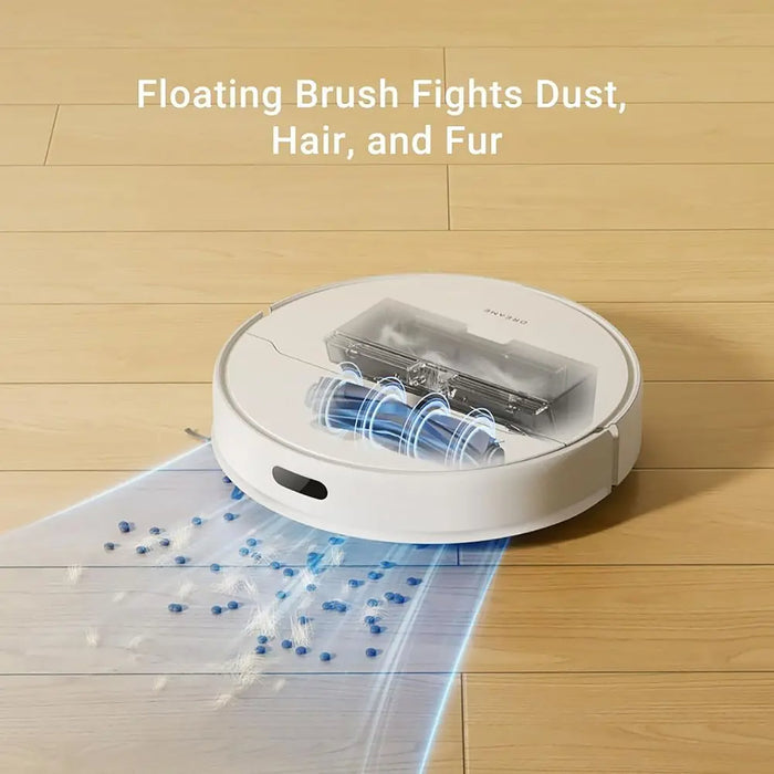Dreame D9 Max Gen 2 Robot Vacuum Cleaner with Mop | 6000Pa Suction | LiDAR Navigation | 285min Runtime | 0.57L Capacity | HEPA Filter | Suitable for Hard Floors - Carpets - Pet Hair | WiFi - Alexa - App Control | RLD34GA EROS
