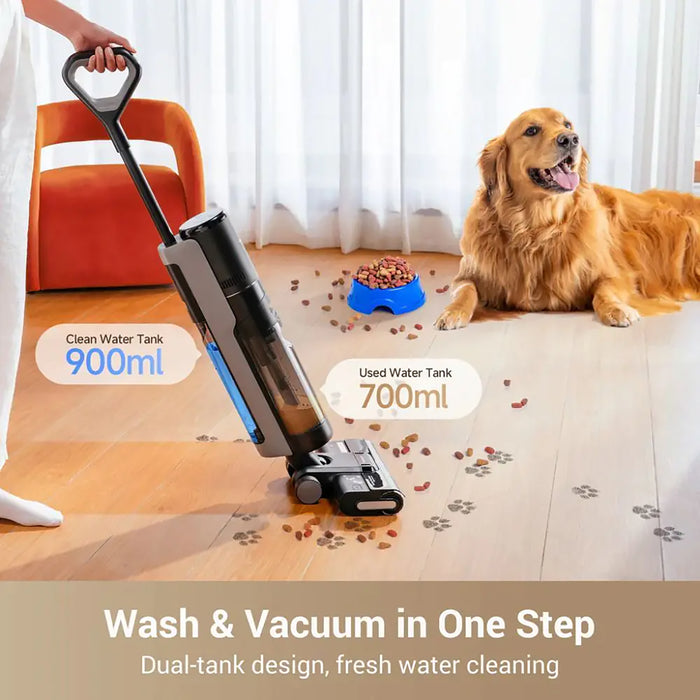 Dreame G10 Pro Wet and Dry Vacuum Cleaner | One Press Self-Clean | 35min Long Runtime | Edge-to-Edge Cleaning on Both Sides | HHR20A