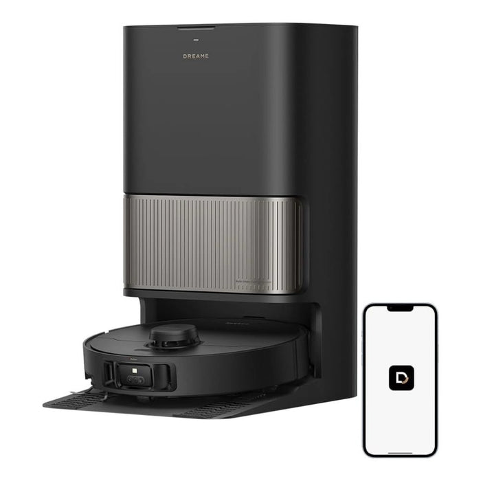 Dreame L40s Pro Ultra Robot Vacuum and Mop Combo | 19,000Pa Powerful Suction | Dual Anti-Tangle Brushes | Liftable Side Brush | 75C Hot Water Washing | RLL74CE-BLACK