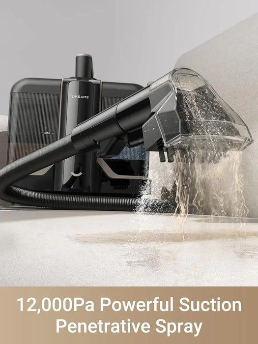 Dreame N10 Spot Cleaner|12000Pa Suction with Penetrative Spray Carpet Cleaner|60C Hot Water Stain Removal| Self-Cleaning Hose| 4kg Lightweight Design| Multi-Surface Cleaning with Stain Tools| 2 years warranty
