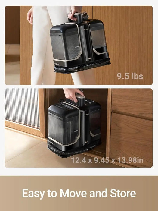 Dreame N10 Spot Cleaner|12000Pa Suction with Penetrative Spray Carpet Cleaner|60C Hot Water Stain Removal| Self-Cleaning Hose| 4kg Lightweight Design| Multi-Surface Cleaning with Stain Tools| 2 years warranty