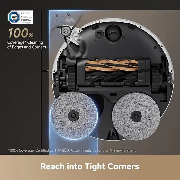 Dreame X50 Ultra Complete Robot Vacuum and Mop with Self-Cleaning| Liftable LDS| Clean under Low Furniture| Cross Barriers Up to 6cm| AI Camera| Up to 20,000Pa| Detangling Brush| Voice Control