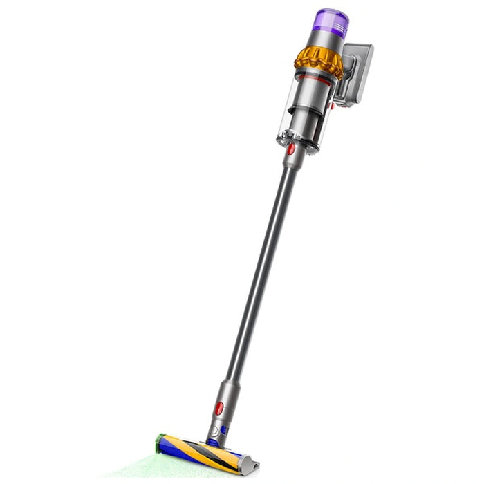 Dyson V15 Detect Absolute | Cordless Vacuum Cleaner | Powerful Suction | Microscopic Dust Detection | Auto-Adjusting Power | Deep Clean | Hair Removal | Illuminated Head | 3 Power Modes | V15DTABS