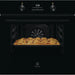 Electrolux 60cm Premium Built - In Oven with Digital Display | 65L XL Oven Capacity with Fan | Aqua Cleaning | Child Lock | Functions Includes Baking - Grilling - Defrost - Cooling Fan | KOH3H00BK EROS