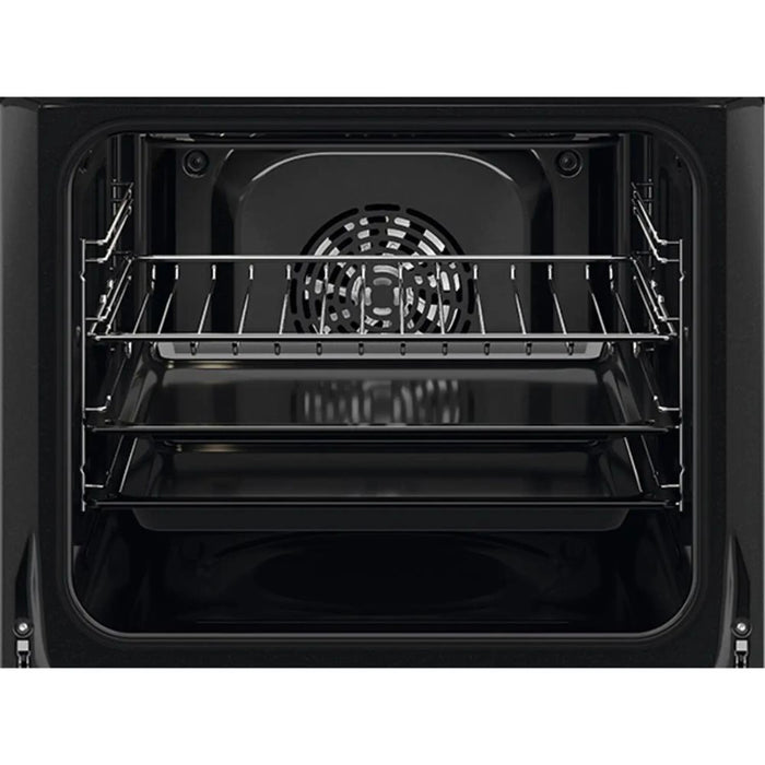 Electrolux 60cm Premium Built - In Oven with Digital Display | 65L XL Oven Capacity with Fan | Aqua Cleaning | Child Lock | Functions Includes Baking - Grilling - Defrost - Cooling Fan | KOH3H00BK EROS