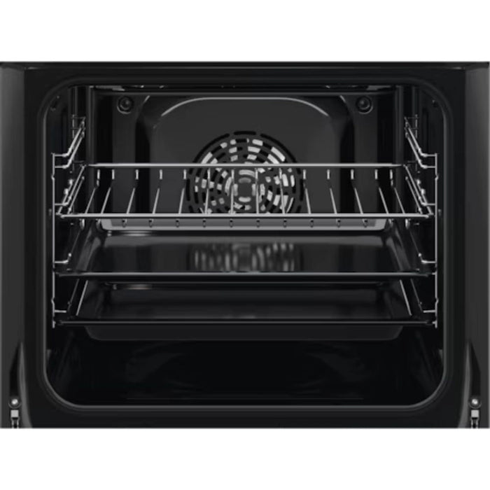 Electrolux 60cm Premium Built-In Oven with Digital Display | 65L XL Oven Capacity with Fan | Child Lock | Functions Includes Baking - Grilling - Defrost - Cooling Fan | KOH3H00BX