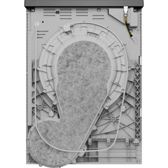 Close-up of a shoe sole design on a mechanical or electronic component.