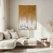 Embers of Light | TeGilded Descent | TeDawn Kissed | Handmade Paintingtured Artecasso