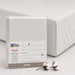 Noah Exp Fitted Sheet - Beige, 160x200 Enza Home