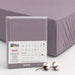 Noah Exp Fitted Sheet - Lilac, 180x200 Enza Home
