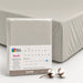 Noah Exp Fitted Sheet - Ecru, 120x200 Enza Home