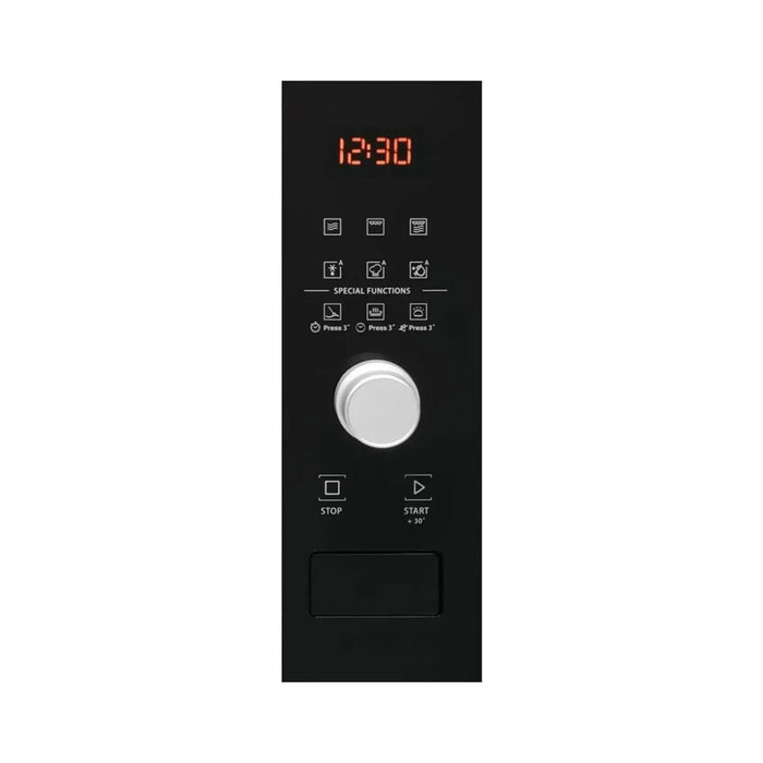 Ariston Built In 25L Microwave Oven With Grill | Inverter | LCD Display | Defrost Reheat and Grilling | Stainless Steel | Auto Programs | Child Lock | Round Grill Grid | 900W | 1000W Grill | Inox | MF25GUKIXA