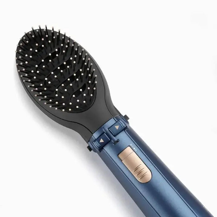 BaByliss Air Styler Pro 1000 Watts | 38mm Thermal Brush With 2.2m Swivel Cord| Rotating 50mm Soft Bristle Brush With 2 Heats Plus A Cool Setting lightweight Designs| BABAS965SDE (Blue)