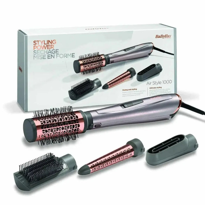 BaByliss Hair Styler | Adjustable 2 Heats + Cool Setting | Grey | BABAS136SDE