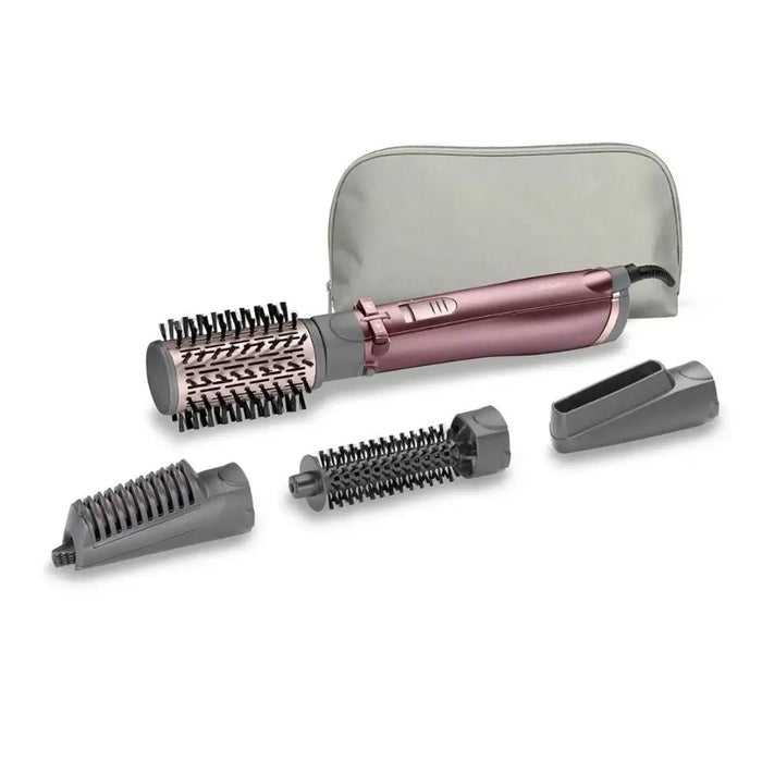 BaByliss Rotating Air Styler Brush | Styler For Ultra-Fast Drying | Purple | BABAS960SDE
