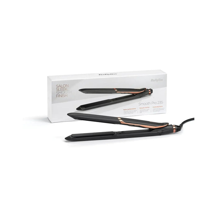 Babyliss Pro Ceramic Sleek Expert Nano Hair Straightener 24mm | EP Technology 5.0 Plates | Fast Heat-Up To 230¡C | Ultra-Lightweight Design | BAB2072EPSDE