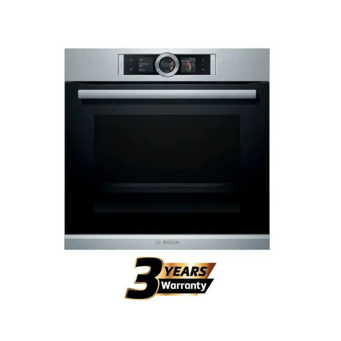 Bosch Series 8 built-in oven | 60 x 60 cm Stainless steel | HBG656RS1M