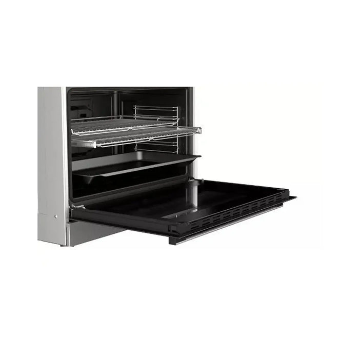 BOSCH Series 8 Gas range cooker Stainless steel