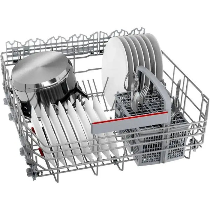 BOSCH 8 Program Series 6 free-standing dishwasher 60 cm silver inox