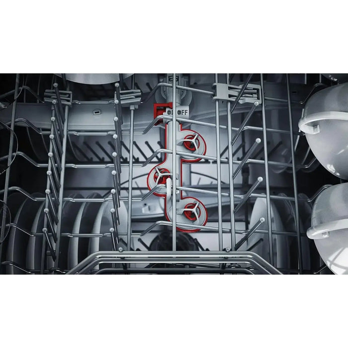 Bosch Series 8 Free-standing Dishwasher 60 cm| 13 Place Settings| 8 Programs| Home Connect for Remote Monitoring and Control| Silver Inox| SMS8ZDI86M