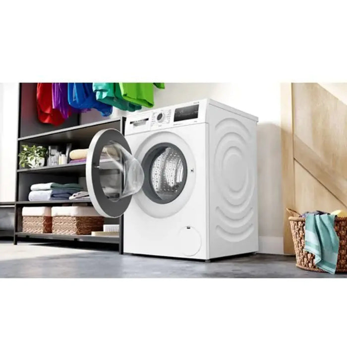 Bosch Series 4 Free-Standing Washing Machine| Front Loader 8 kg 1400 rpm| Touch control buttons| White Color| WAN28282GC| 1 Year Manufacturer Warranty