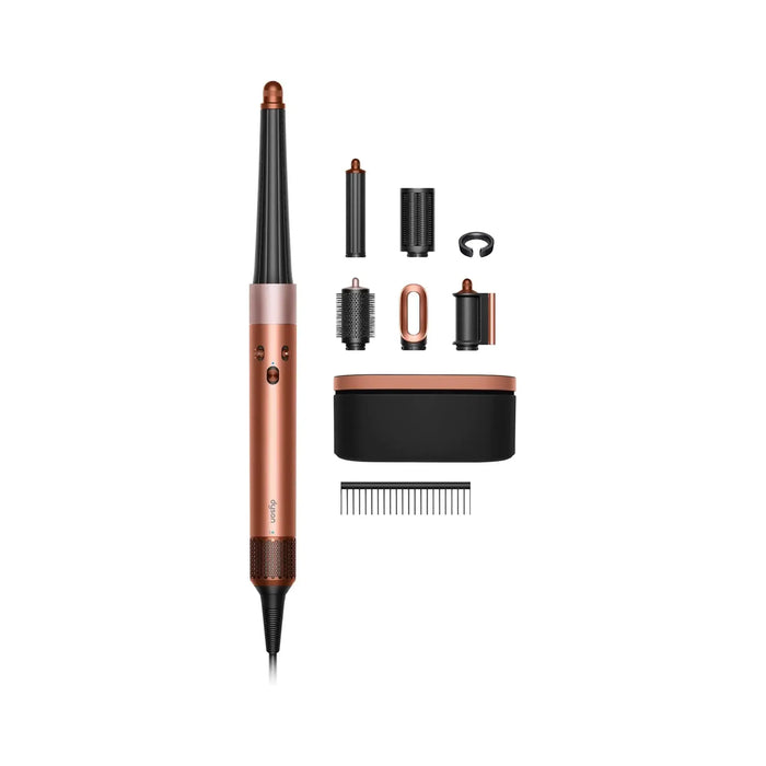 Dyson Airwrap i.d. Multi-Styler and Dryer Straight+Wavy | Amber Silk | 6-in-1 Styling | Intelligent Heat Control | Coanda Airflow | HS08
