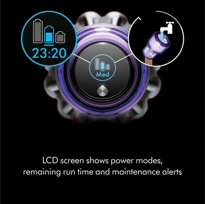 Dyson V11 Absolute Extra Cordless Vacuum Cleaner | 185AW Suction Power | Up To 60 Minutes Run Time | LCD Screen | De-Tangling Technology | SV28