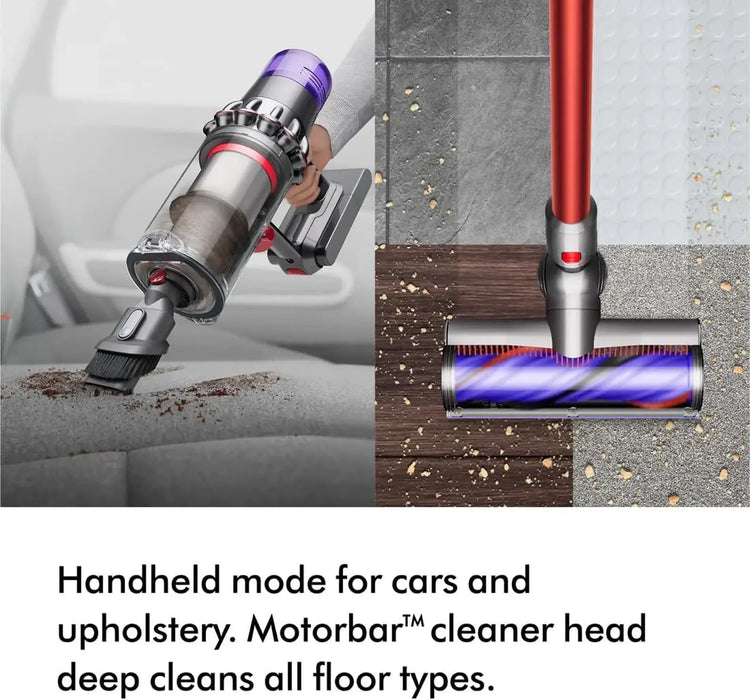 Dyson V11 Absolute Extra Cordless Vacuum Cleaner | 185AW Suction Power | Up To 60 Minutes Run Time | LCD Screen | De-Tangling Technology | SV28