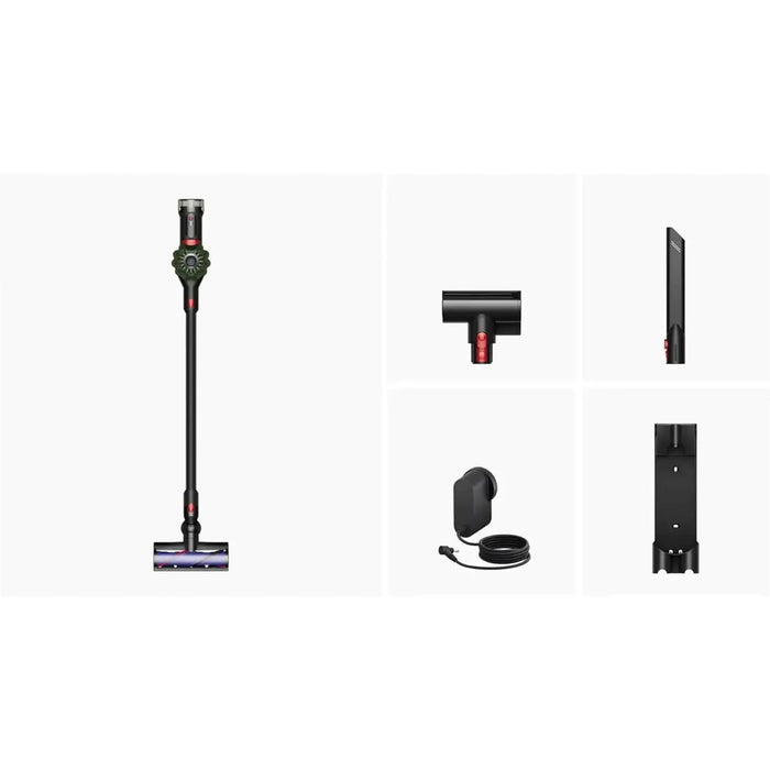 Dyson V8 Cyclone Cordless Vacuum Cleaner | 150AW Suction Power | Up To 60 Minutes Runtime | Whole-Machine HEPA Filtration | Triggerless Operation | Black/Green | SV55-A 285M