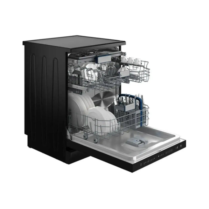 Hitachi 15-Place Freestanding Dishwasher | Touch Control | 9.5L Water Consumption | HDF-F158CVGB