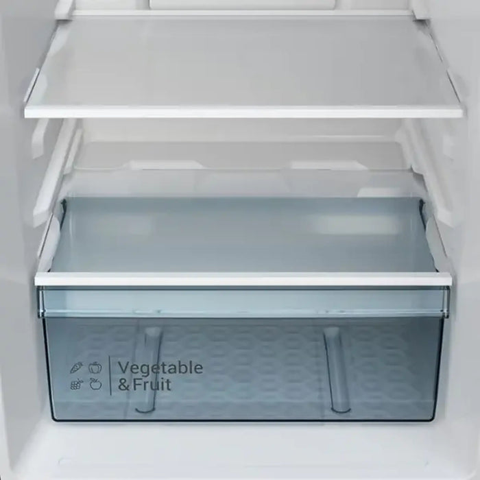 Hitachi 380L Gross 260L Net Capacity Top Mount Refrigerator | No Frost Fridge Freezer | High Power Inverter Compressor (10 Year Warranty) | Door Alarm & LED Light | Twist Ice Tray | Stainless Steel |HRTN5275MFXAE