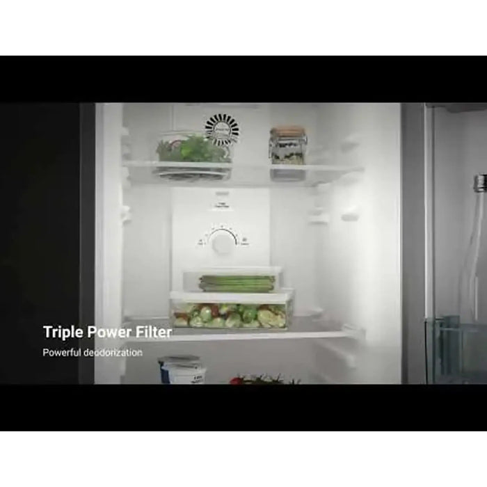 Hitachi 380L Gross 260L Net Capacity Top Mount Refrigerator | No Frost Fridge Freezer | High Power Inverter Compressor (10 Year Warranty) | Door Alarm & LED Light | Twist Ice Tray | Stainless Steel |HRTN5275MFXAE