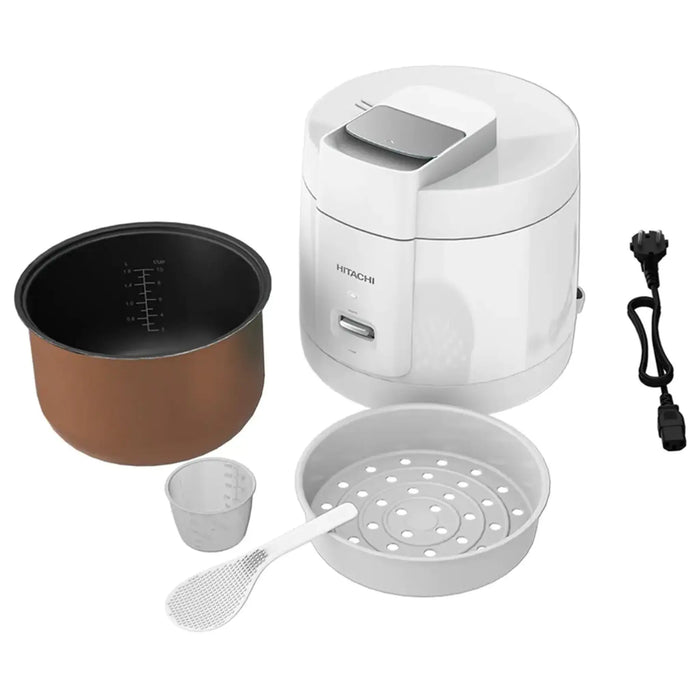 Hitachi Rice Cooker 1.8L White | RZS18MNW