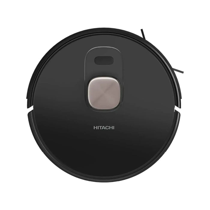 Hitachi Robot Vacuum Cleaner With Auto Dust Disposal System | Cleaning Setting on App | Powerful Suction Power Up to 5000Pa | Battery Life Up to 4 Hours | RVX20DPBKCG