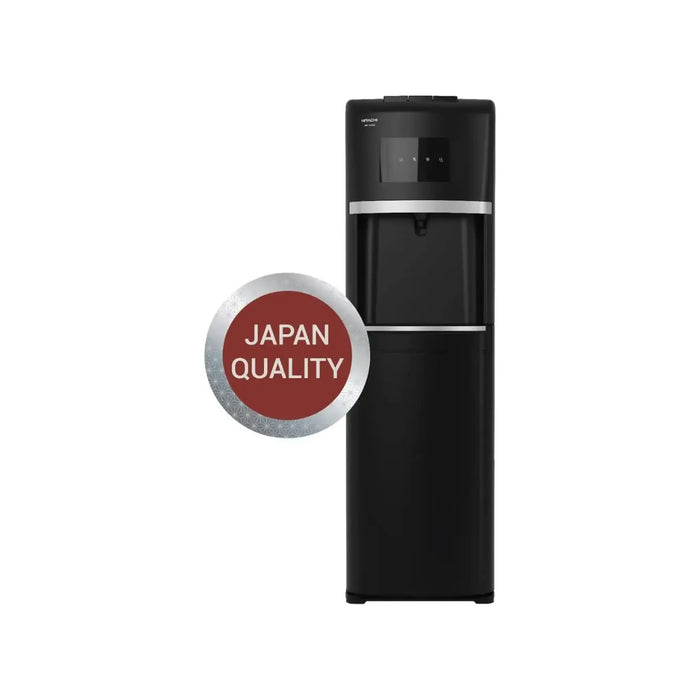 Hitachi Water Dispenser | Top Loading | Hot, Cold & Ambient Water | Japanese Quality | Floor Standing | Child Safety Lock | HWD15000B (2023 Model) | Black