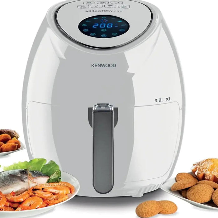 Kenwood Digital Air Fryer 5L | 1500W Power | Rapid Air Circulation | Touch Control | White | HFP52-000WH