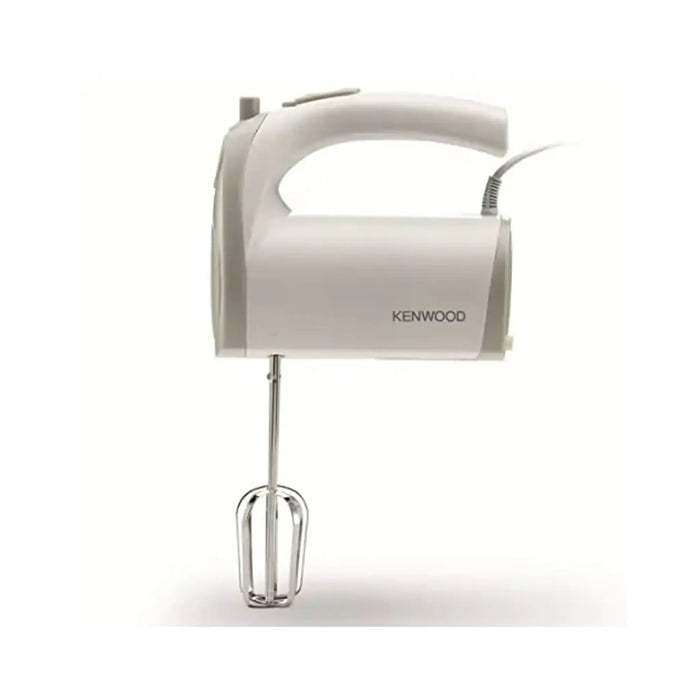 Kenwood Hand Mixer with Bowl HMP22.000WH | 2.4L Capacity | 300W Motor | 5 Speeds + Turbo | Stainless Steel Beaters | White | HMP22.000WH