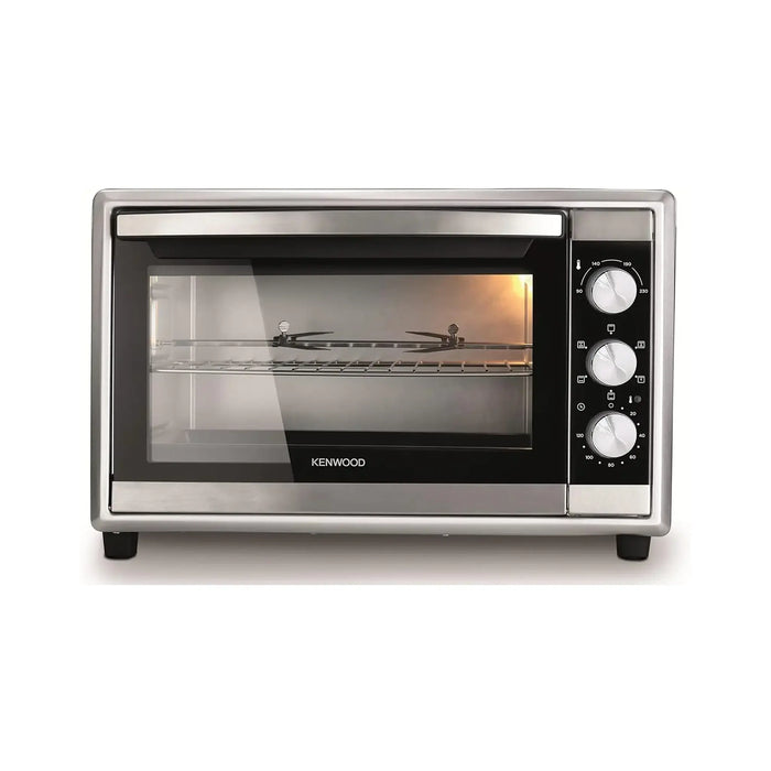Kenwood Electric Oven 70L Silver | 70L Capacity | 2200W | Convection & Rotisserie | Double Glass Door | Silver | MOM70-000SS