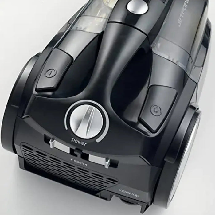 Kenwood JetForce VBP60 Bagless Vacuum Cleaner | 2200W | 2.5L Capacity | Multi Cyclonic | HEPA Filter | Black | VBP60.000.BK