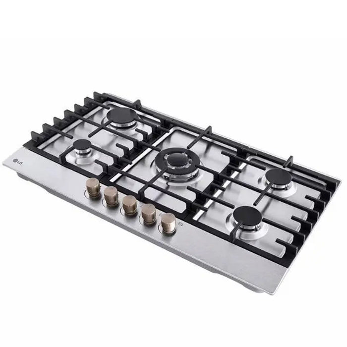 G Built-in 900 Gas Cooktop with 5 burners|Stainless Steel| Silver|CG5Z3626S