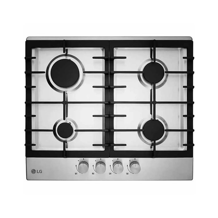 LG 2023 Built-in Gas Hob with 4 Burners 60 cm HU641BBG