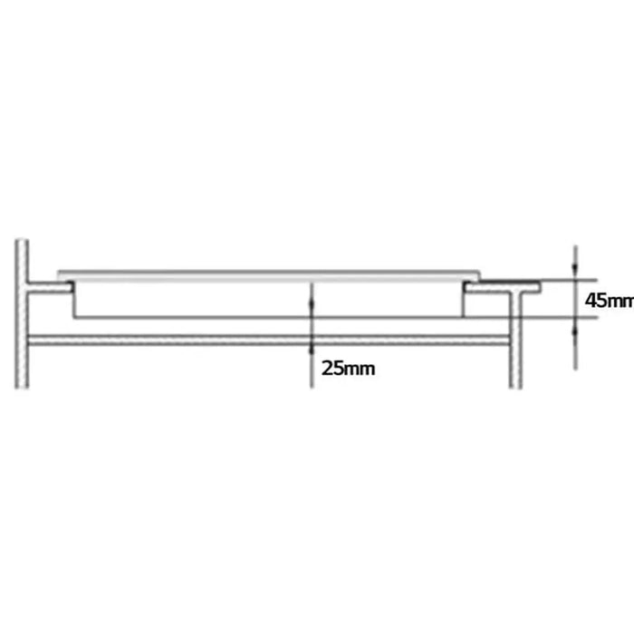 LG 2023 Built-in Gas Hob with 4 Burners 60 cm HU641BBG