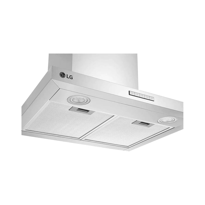 LG 60cm Kitchen Hood | T-shape| 800 M3/H | 3 Speed|HCEZ2415S2|Silver