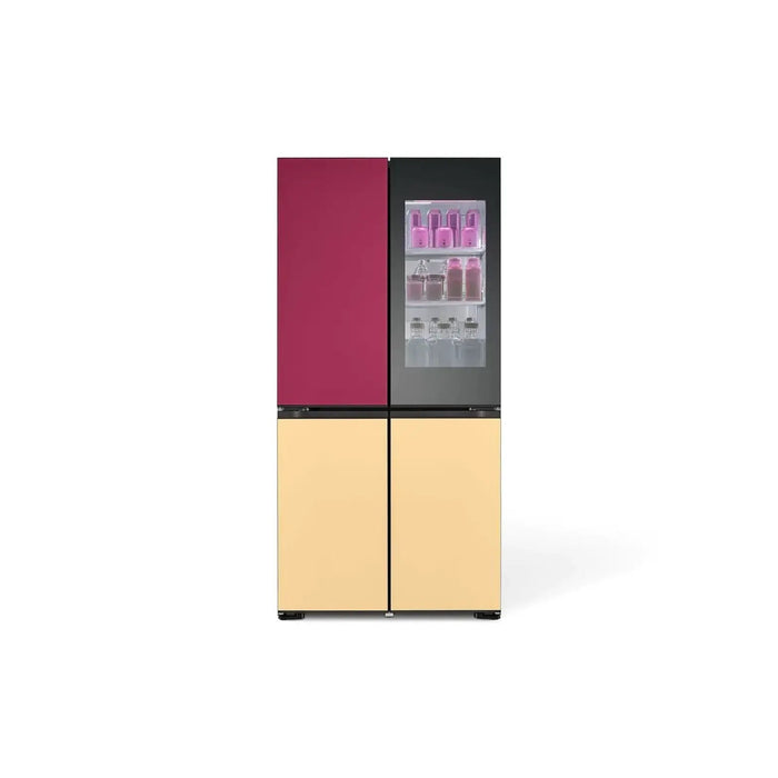 LG InstaView 4 Door Refrigerator 684L LinearCooling | 684 Liters Capacity | InstaView Door-in-Door | LINEARCooling | DoorCooling+ | UVnano Water Dispenser | GR-A34FDMKJ