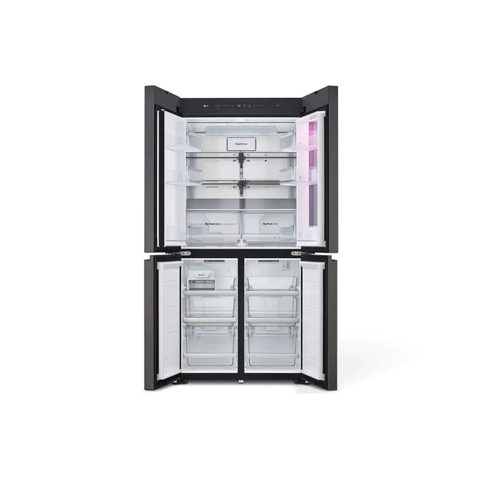 LG InstaView 4 Door Refrigerator 684L LinearCooling | 684 Liters Capacity | InstaView Door-in-Door | LINEARCooling | DoorCooling+ | UVnano Water Dispenser | GR-A34FDMKJ