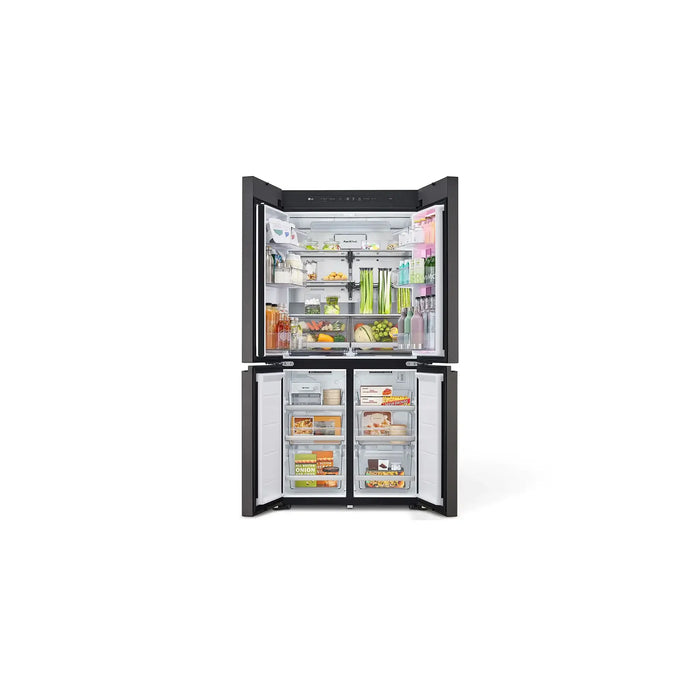 LG InstaView 4 Door Refrigerator 684L LinearCooling | 684 Liters Capacity | InstaView Door-in-Door | LINEARCooling | DoorCooling+ | UVnano Water Dispenser | GR-A34FDMKJ