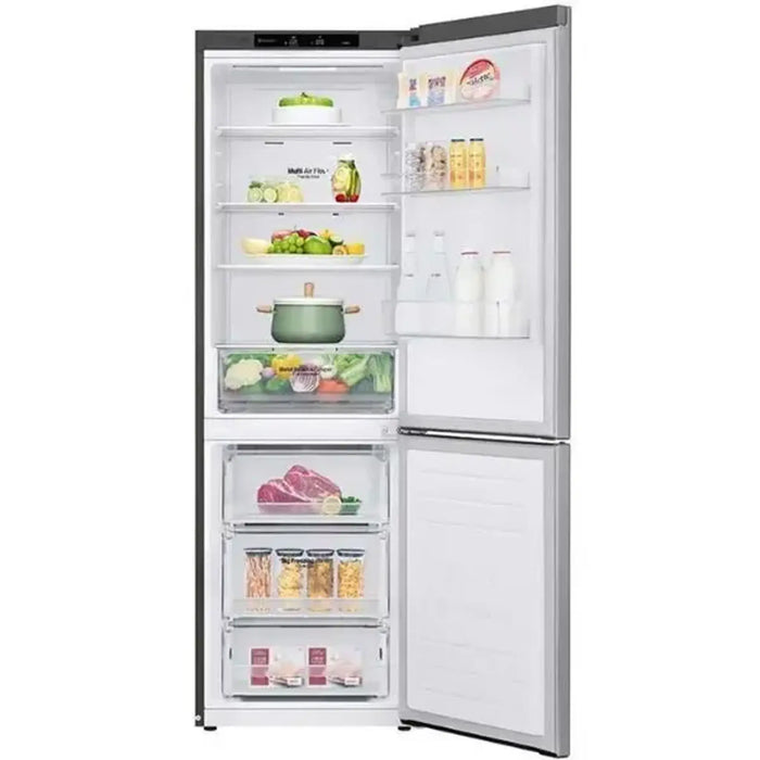 LG 344 L Net Capacity Bottom Freezer Refrigerator|Prime Silver|GR-B479FMNW