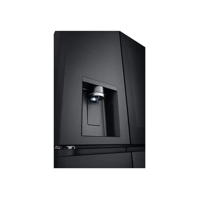 LG 900 L Gross Black Glass InstaView Door-in-Doorª| Essence Black Steel
