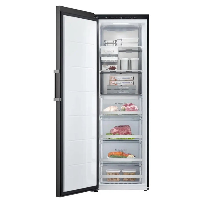 LG 321L Capacity Smart Upright Freezer | Linear Cooling with WiFi | LOB454FGQM