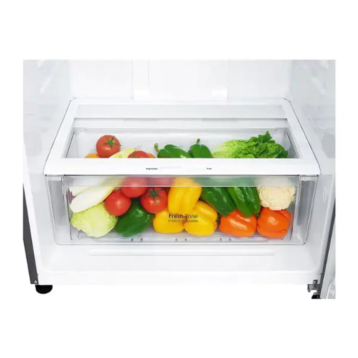 LG 509L Top Mount Refrigerator | Smart Inverter Compressor | Door Cooling_ª, | Multi Air Flow | Dark Graphite | LTC752HQCM